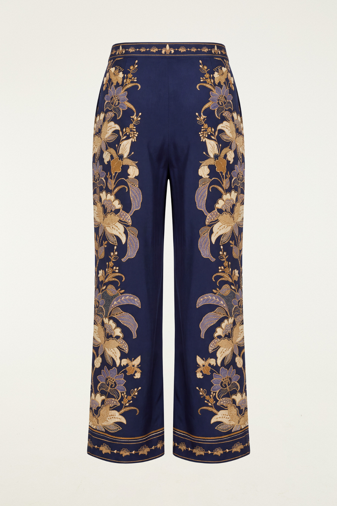 Farm Rio | Lara Navy Blue Pants