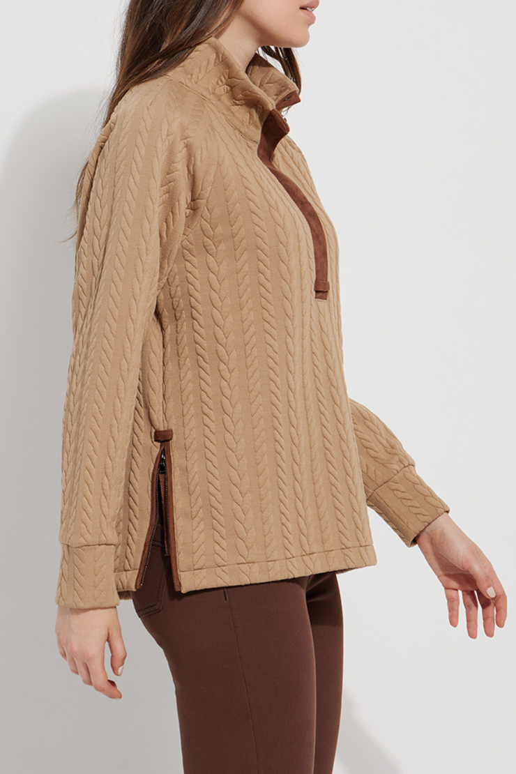 LYSSE | Iris Quilted Pullover