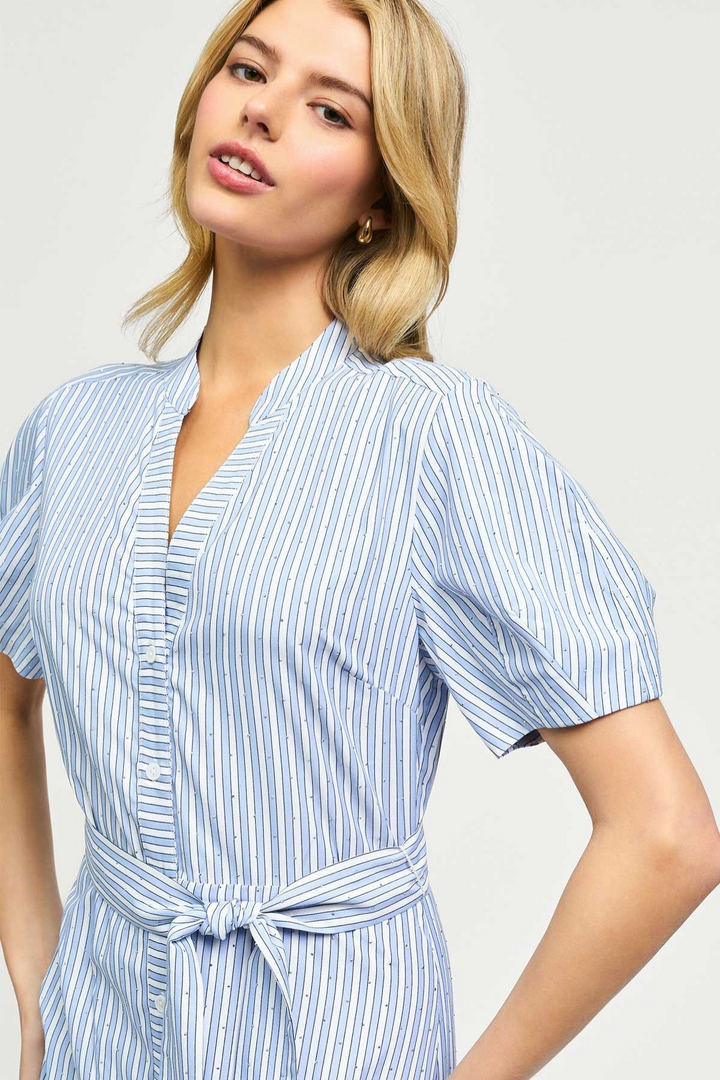 Derek Studded Shirt Dress