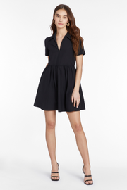 AMANDA UPRICHARD ALTHEA DRESS- BLK