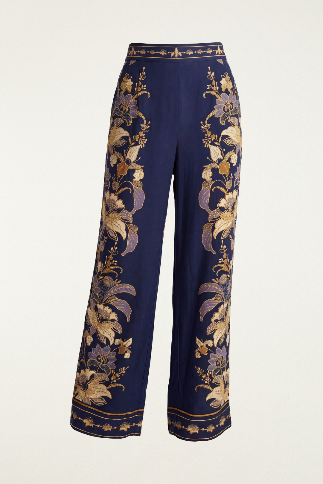 Farm Rio | Lara Navy Blue Pants