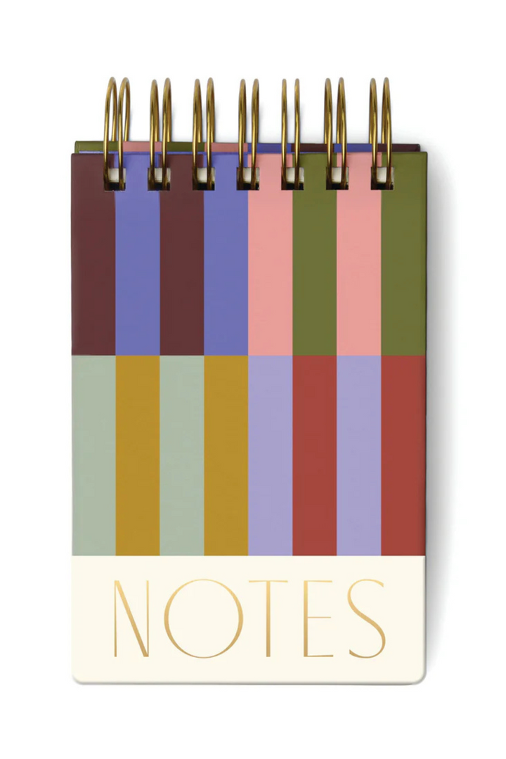 Chunky Notepad- Bold Stripes
