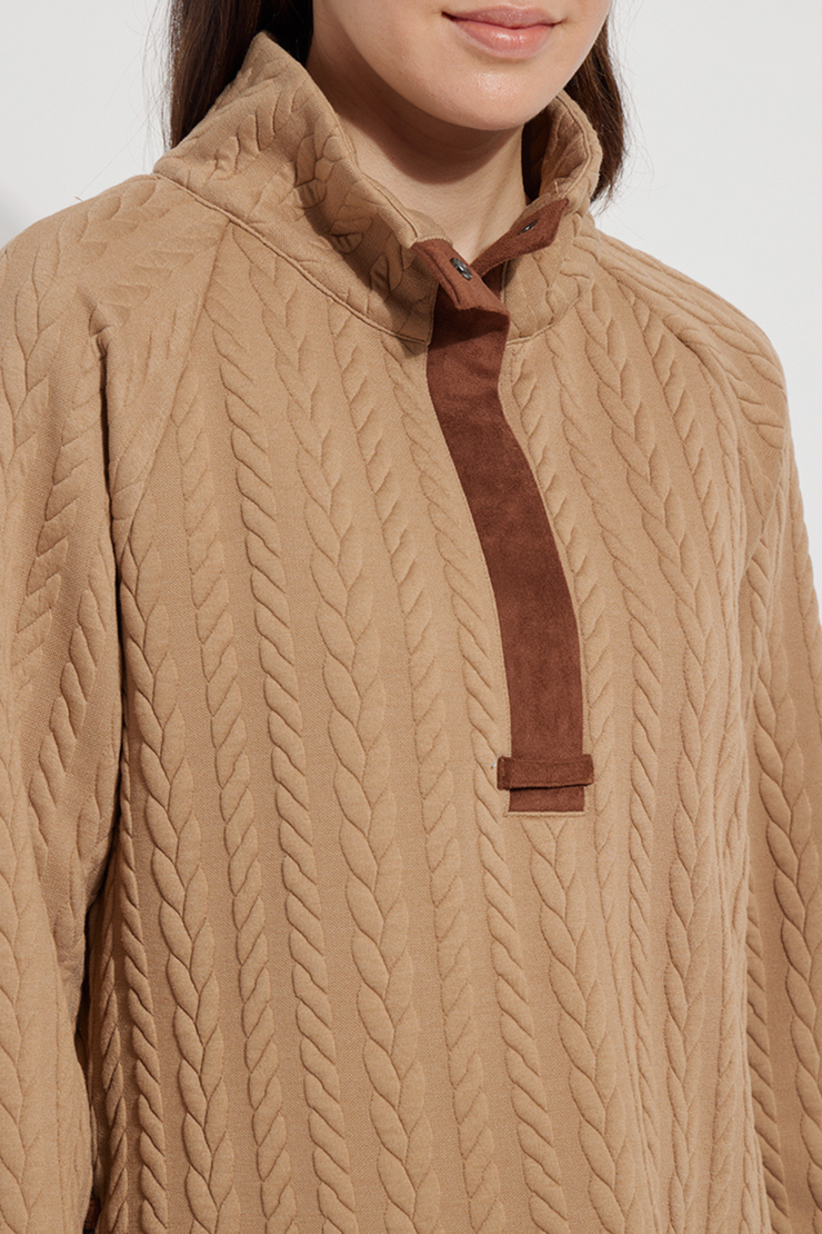 LYSSE | Iris Quilted Pullover