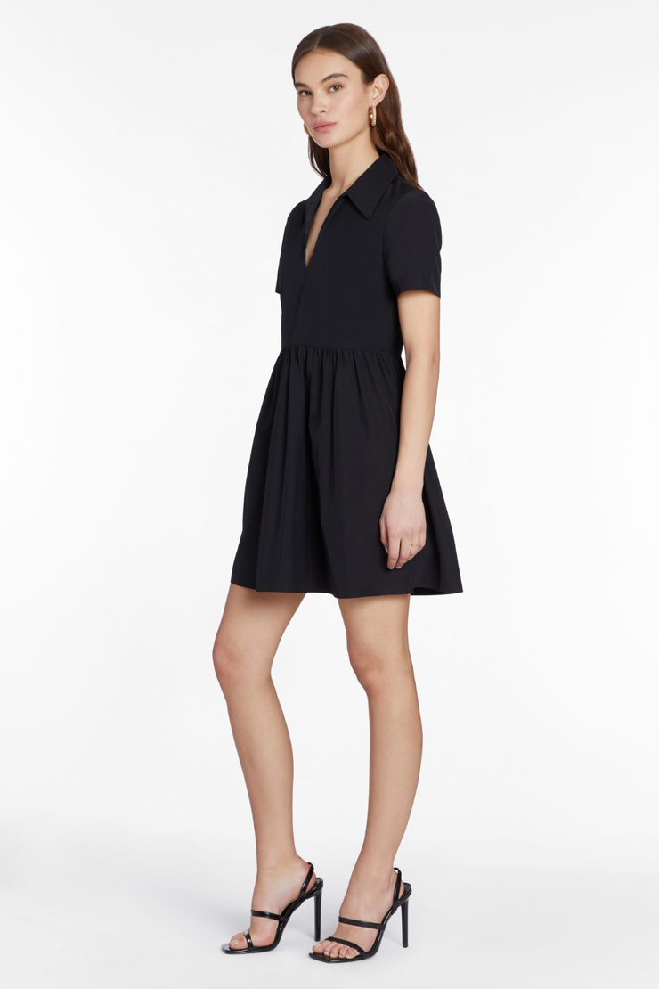 AMANDA UPRICHARD ALTHEA DRESS- BLK