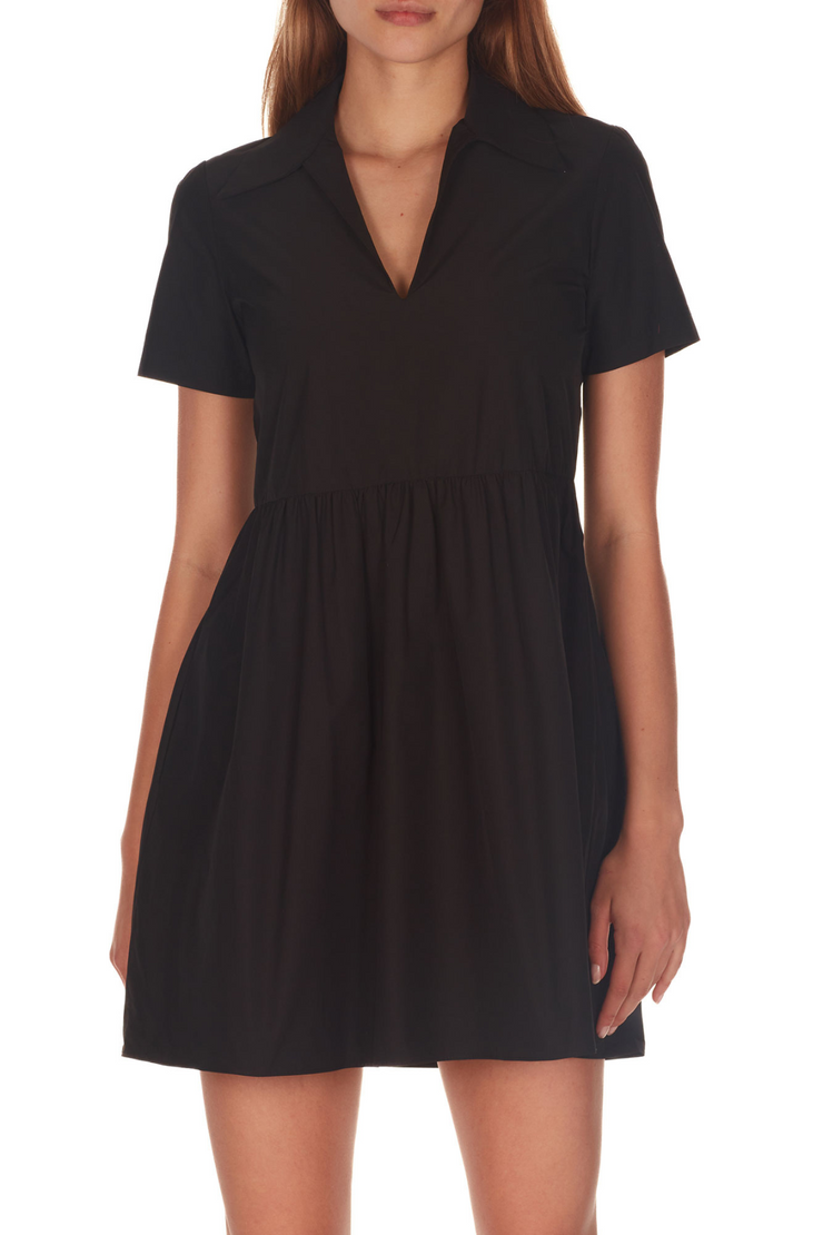 AMANDA UPRICHARD ALTHEA DRESS- BLK