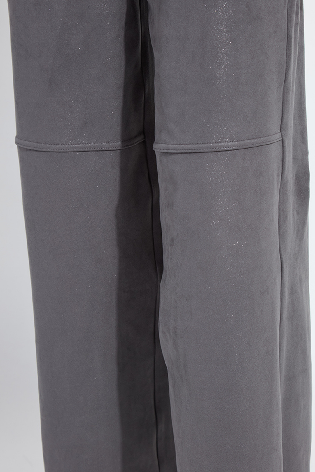 LYSSE | Amina Patent Foil Suede Pant