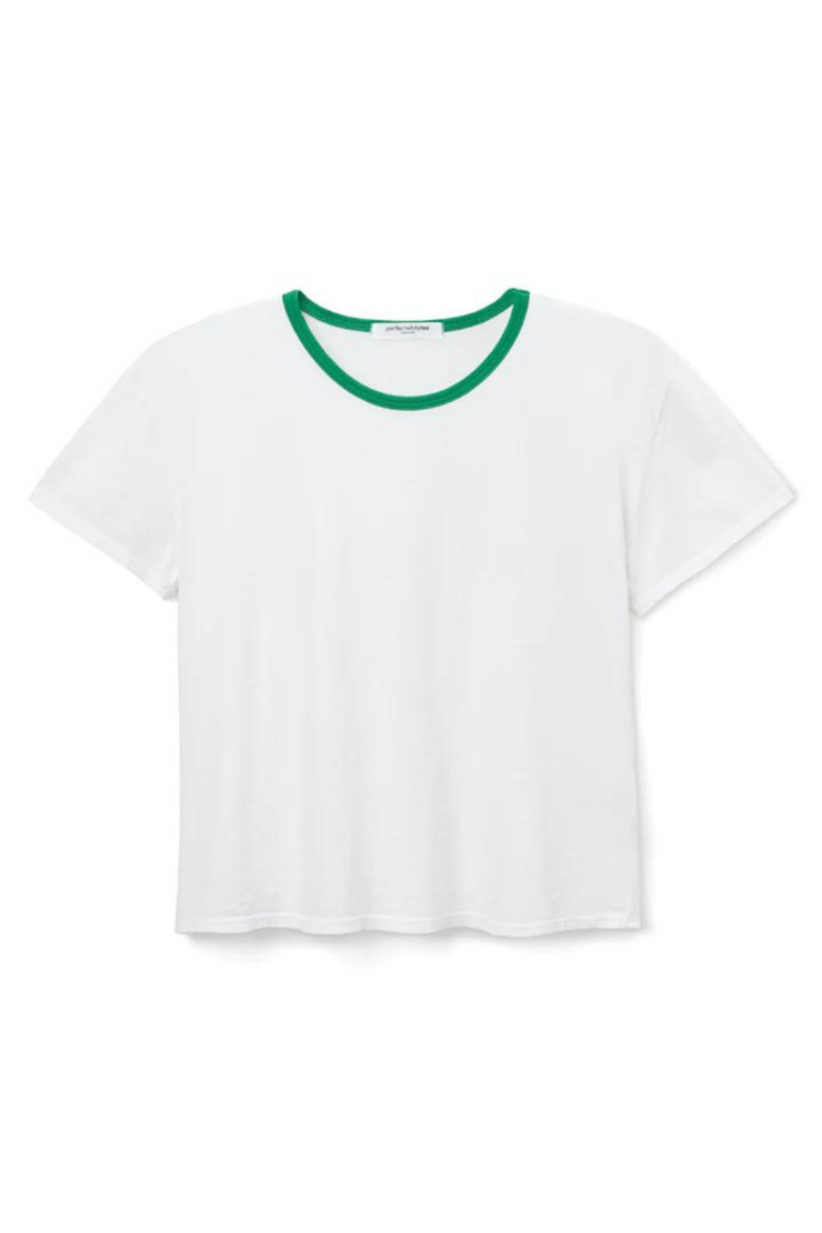 PERFECTWHITETEE Harley Ringer T- Green