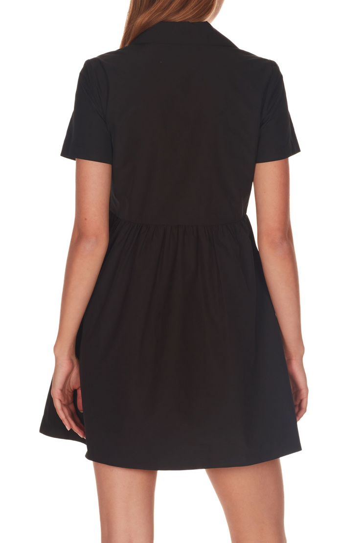 AMANDA UPRICHARD ALTHEA DRESS- BLK
