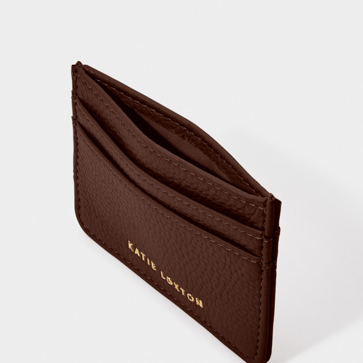 KATIE LOXTON | Millie Card Holder- Chocolate