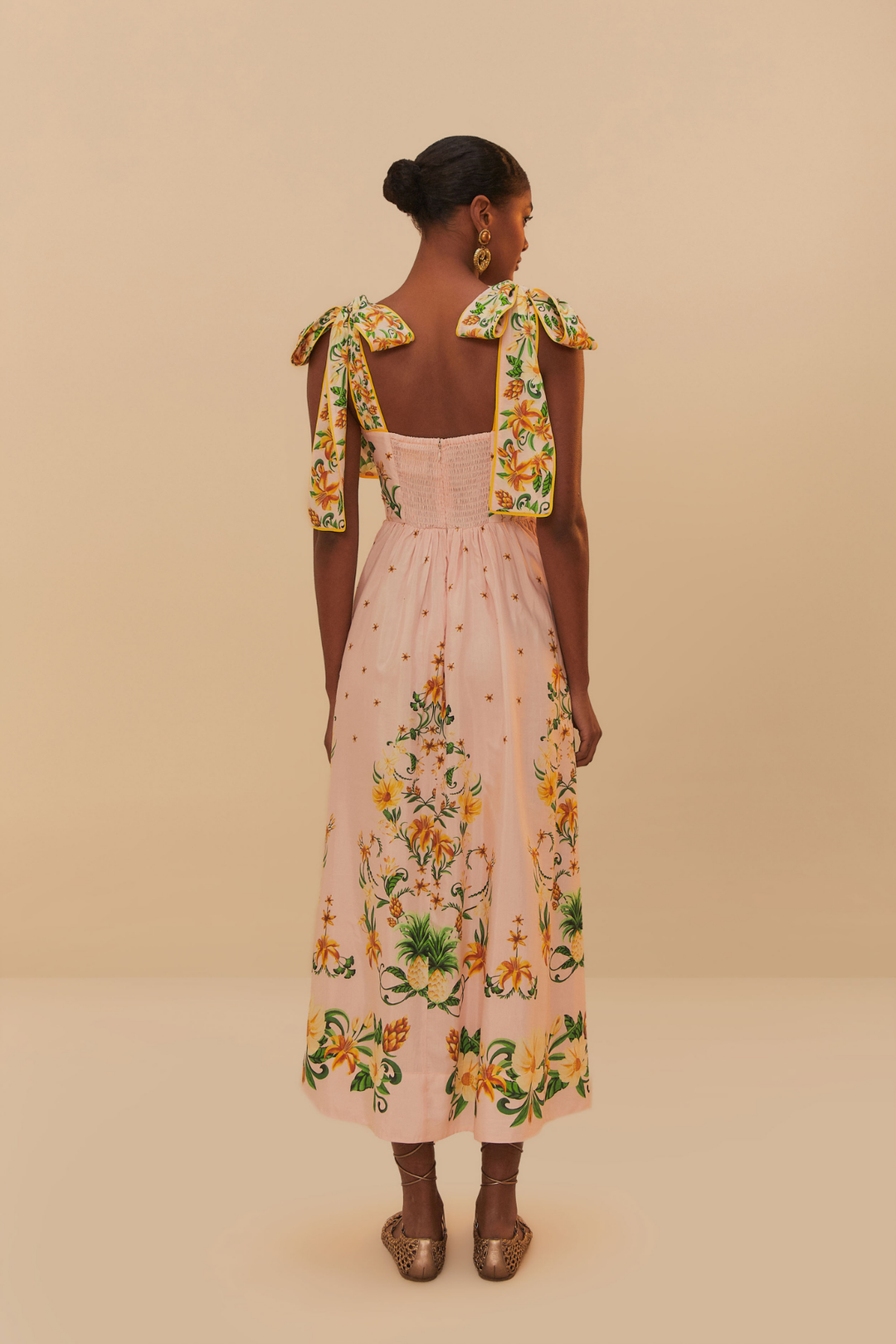 FARM RIO | BOTANICAL BEAUTY MIDI DRESS