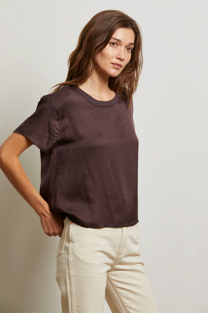 PWT | Delphine Satin Crew