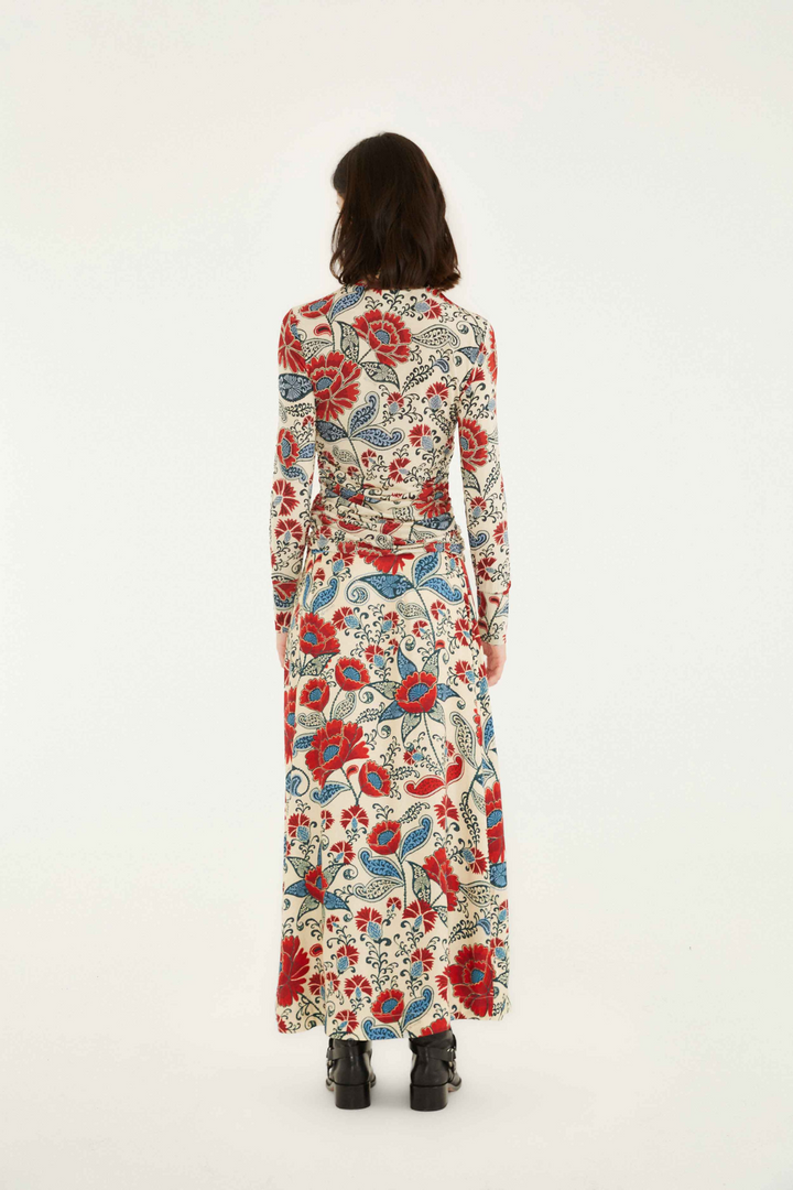 FARM RIO | FRANCESCA SAND MAXI SKIRT