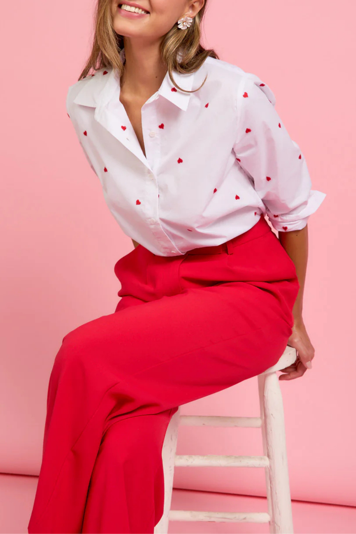 Lover Button Down Blouse