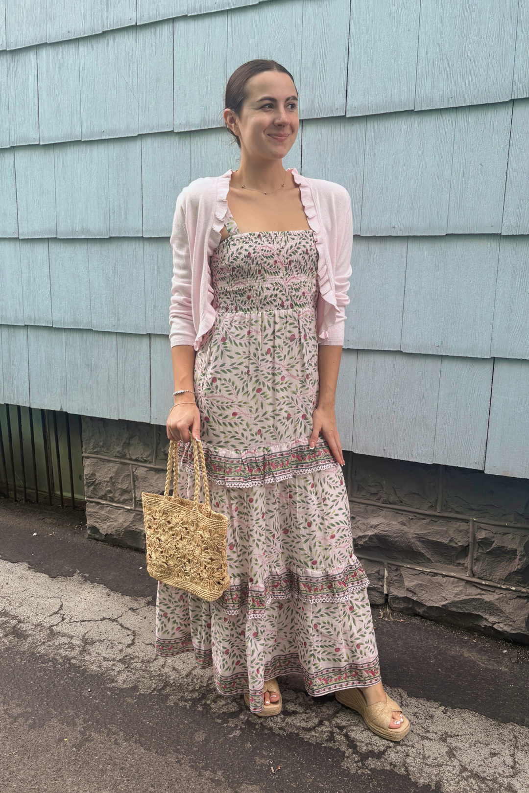 PINK MEADOW MAXI DRESS