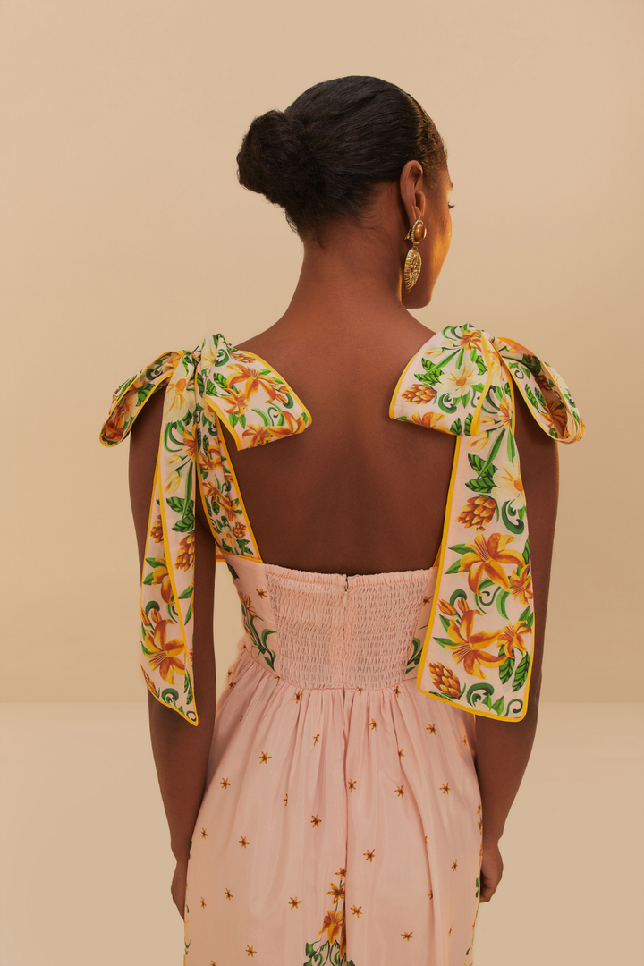FARM RIO | BOTANICAL BEAUTY MIDI DRESS