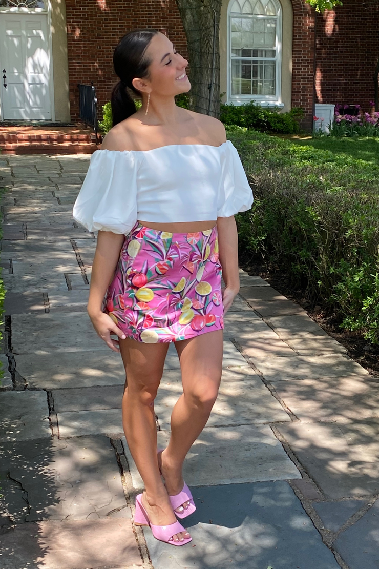 SCOTCH & SODA | Printed Mini Skirt