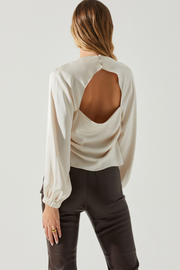 ASTR Veronica Top- Champagne