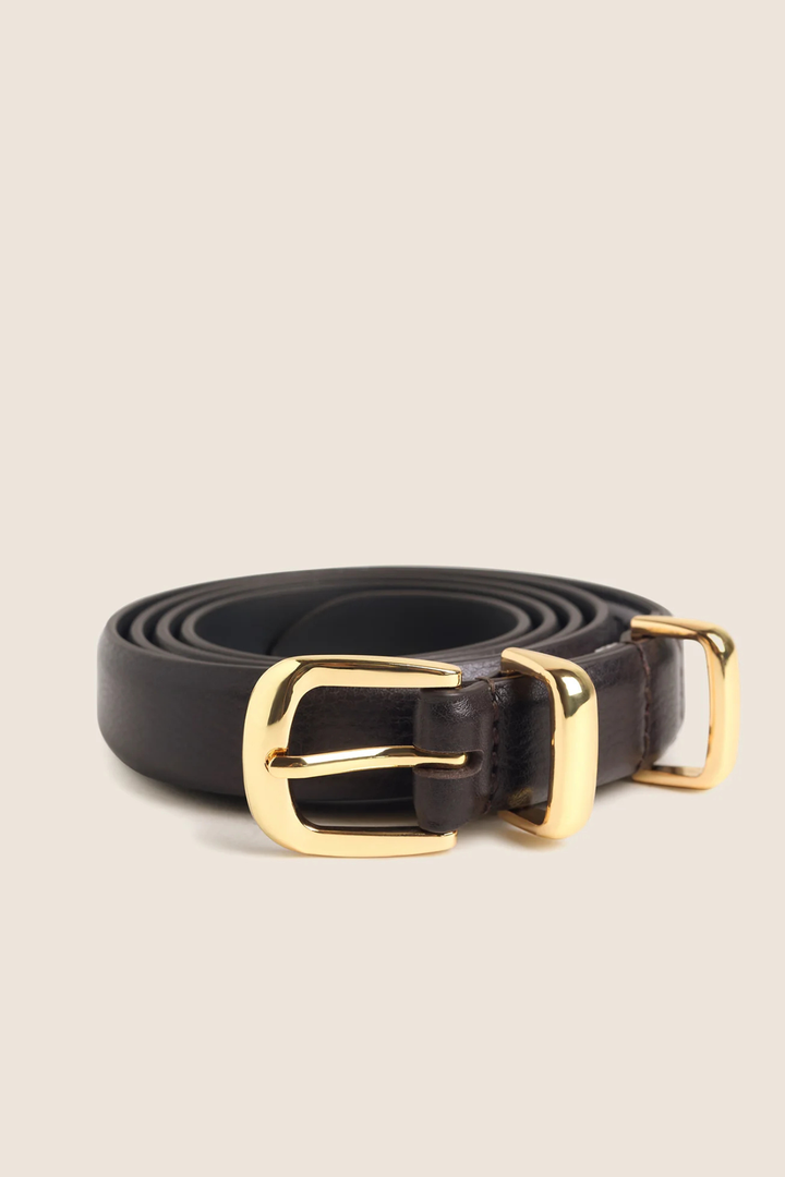 Favorite Daughter | Skinny Jordan Belt - Brown