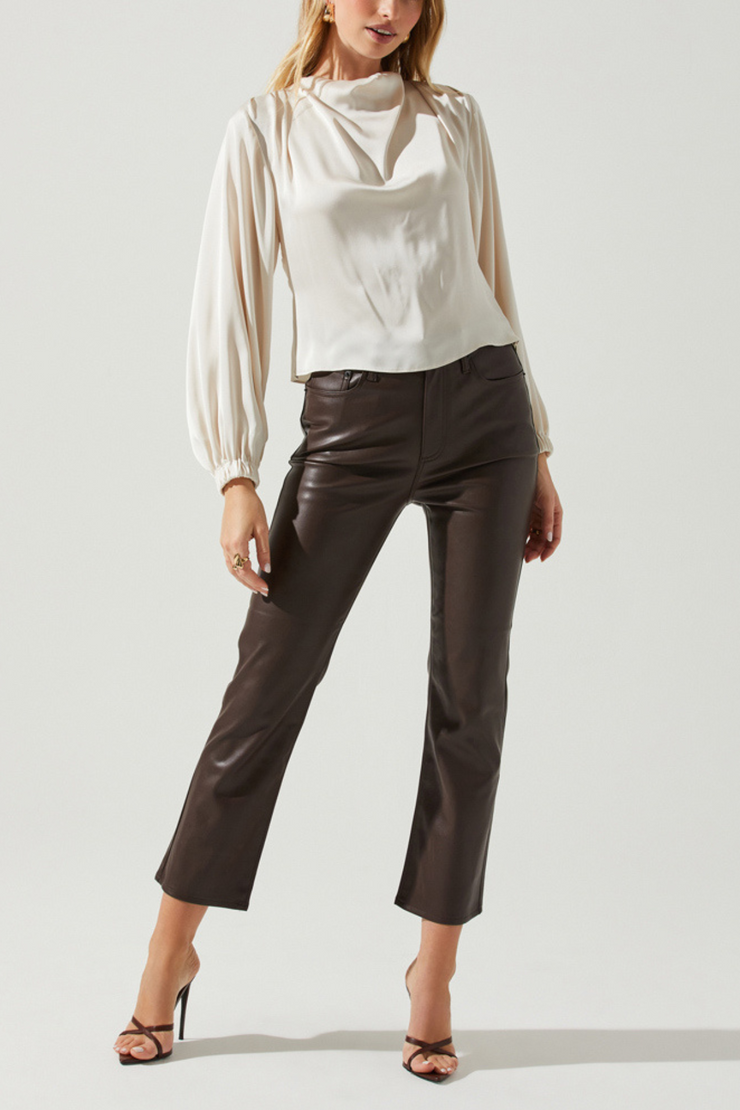 ASTR Veronica Top- Champagne