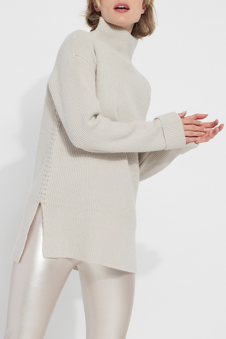 LYSSE | Canela Cozy rib Pullover