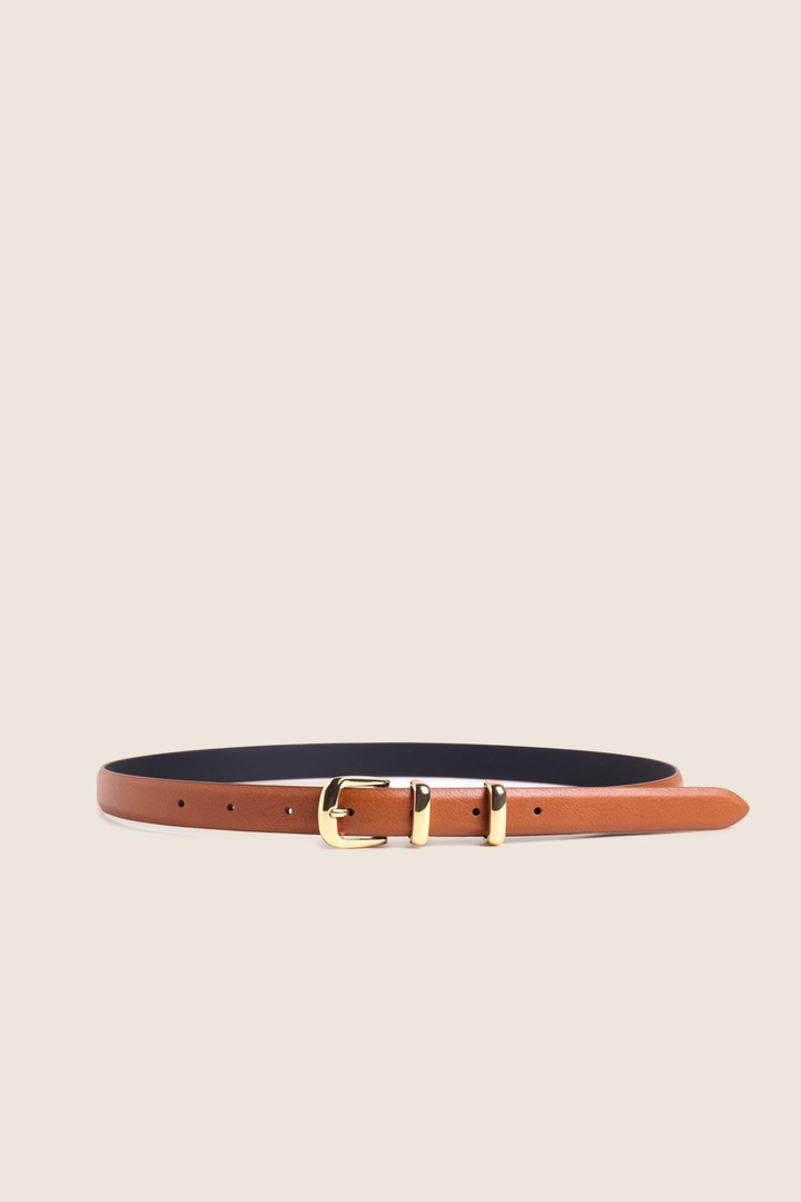 Favorite Daughter | Skinny Jordan Belt - Camel