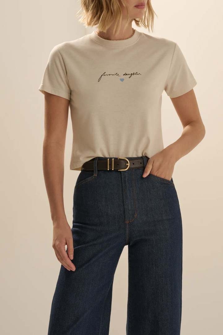 Favorite Daughter | Signature Tee - White