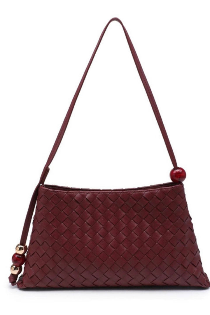 ROMEO SHOULDER BAG - BURG