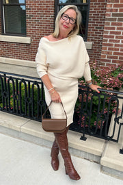 SM | LORI SWEATER DRESS