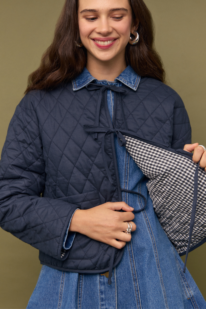 MINKPINK | JOE REVERSIBLE QUILTED JACKET