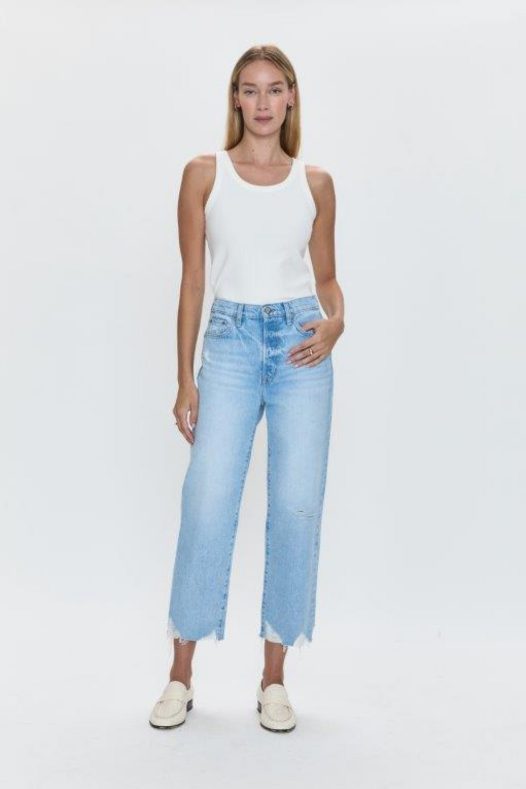PISTOLA | CASSIE CROP- LEISURE VIN