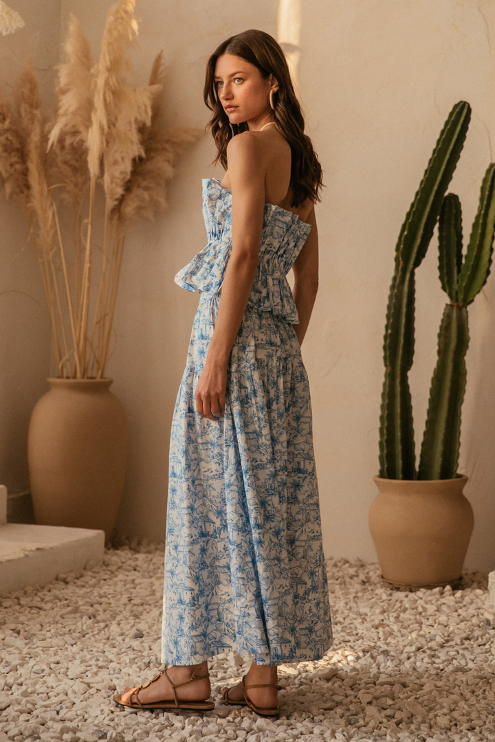 Blue Maui Skirt