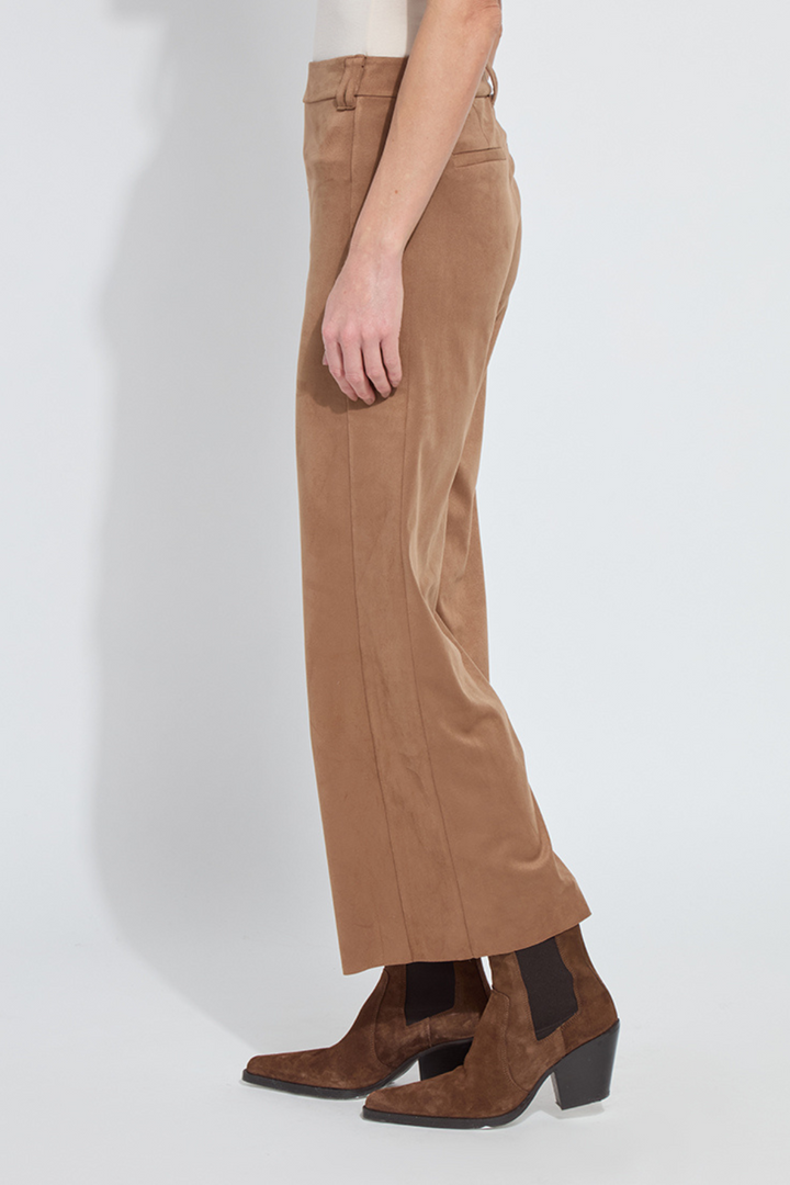 LYSSÉ | Vionette Vegan Suede Trouser