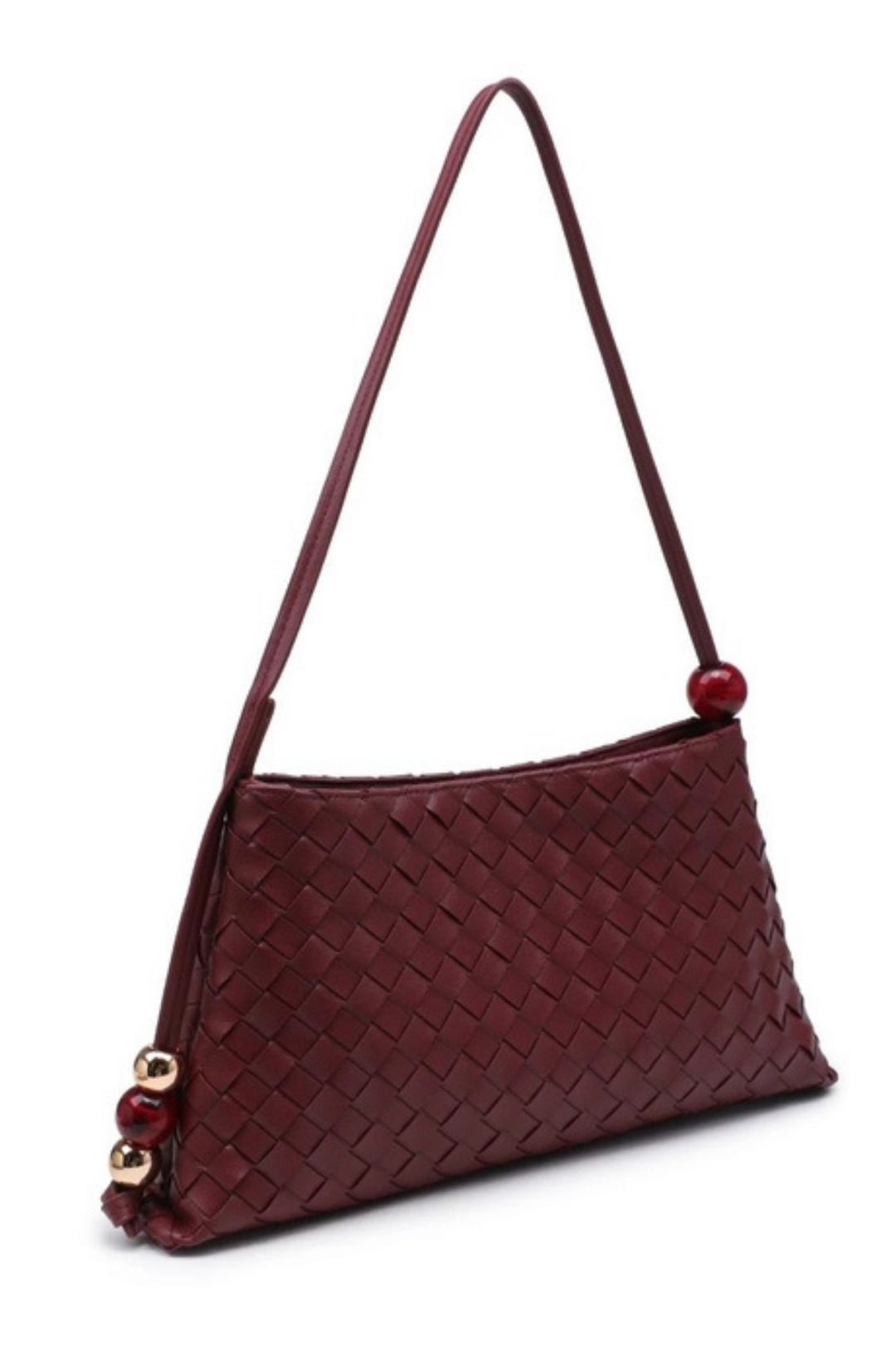 ROMEO SHOULDER BAG - BURG
