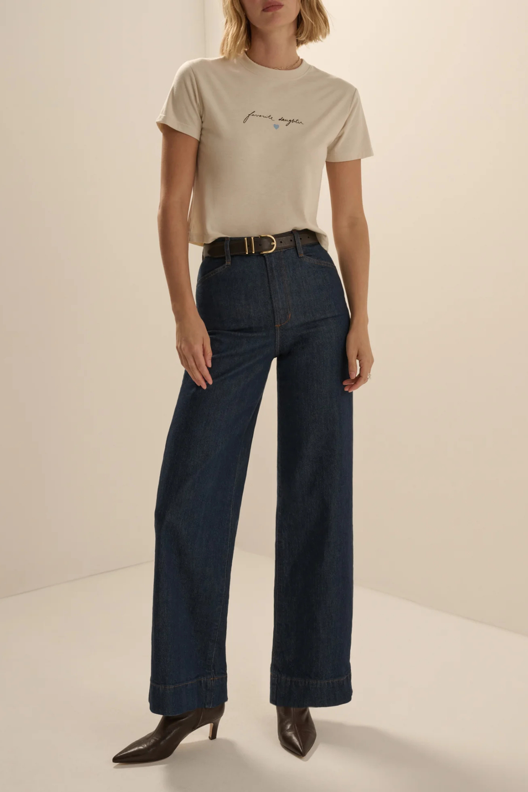 Favorite Daughter | Signature Tee - White