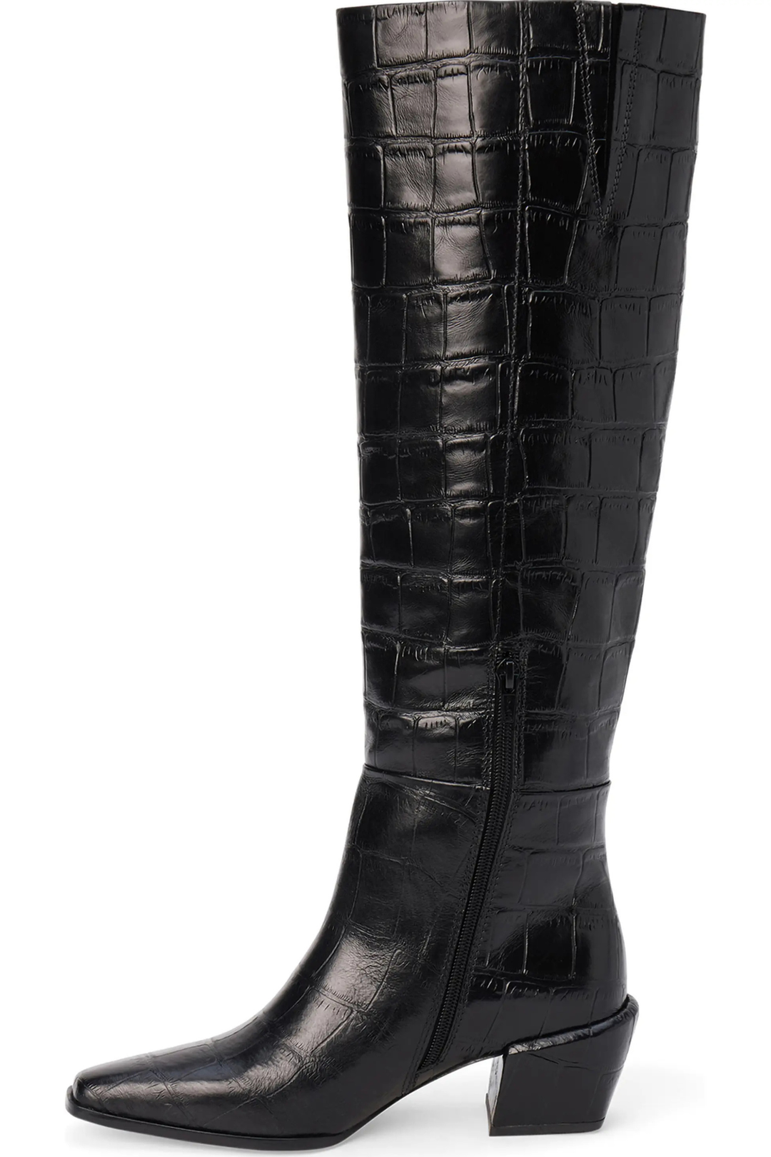 Matisse | Ellington Black Croc Boot