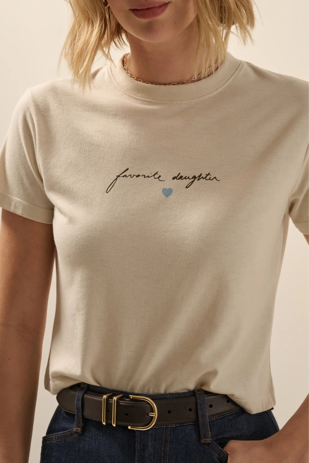 Favorite Daughter | Signature Tee - White