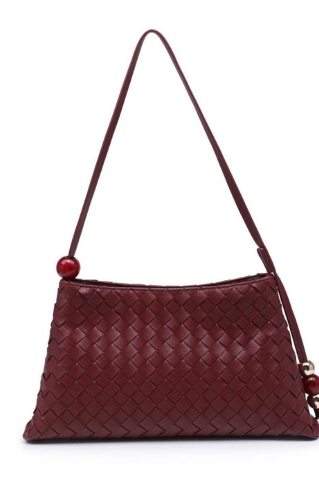 ROMEO SHOULDER BAG - BURG