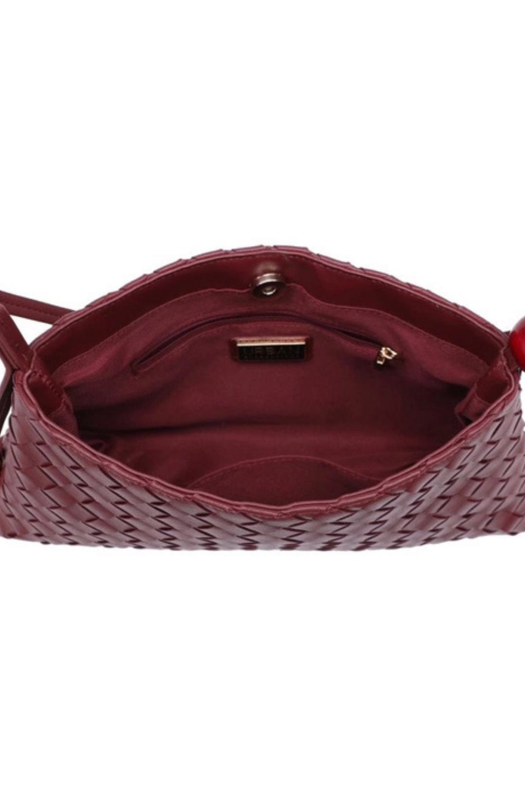 ROMEO SHOULDER BAG - BURG