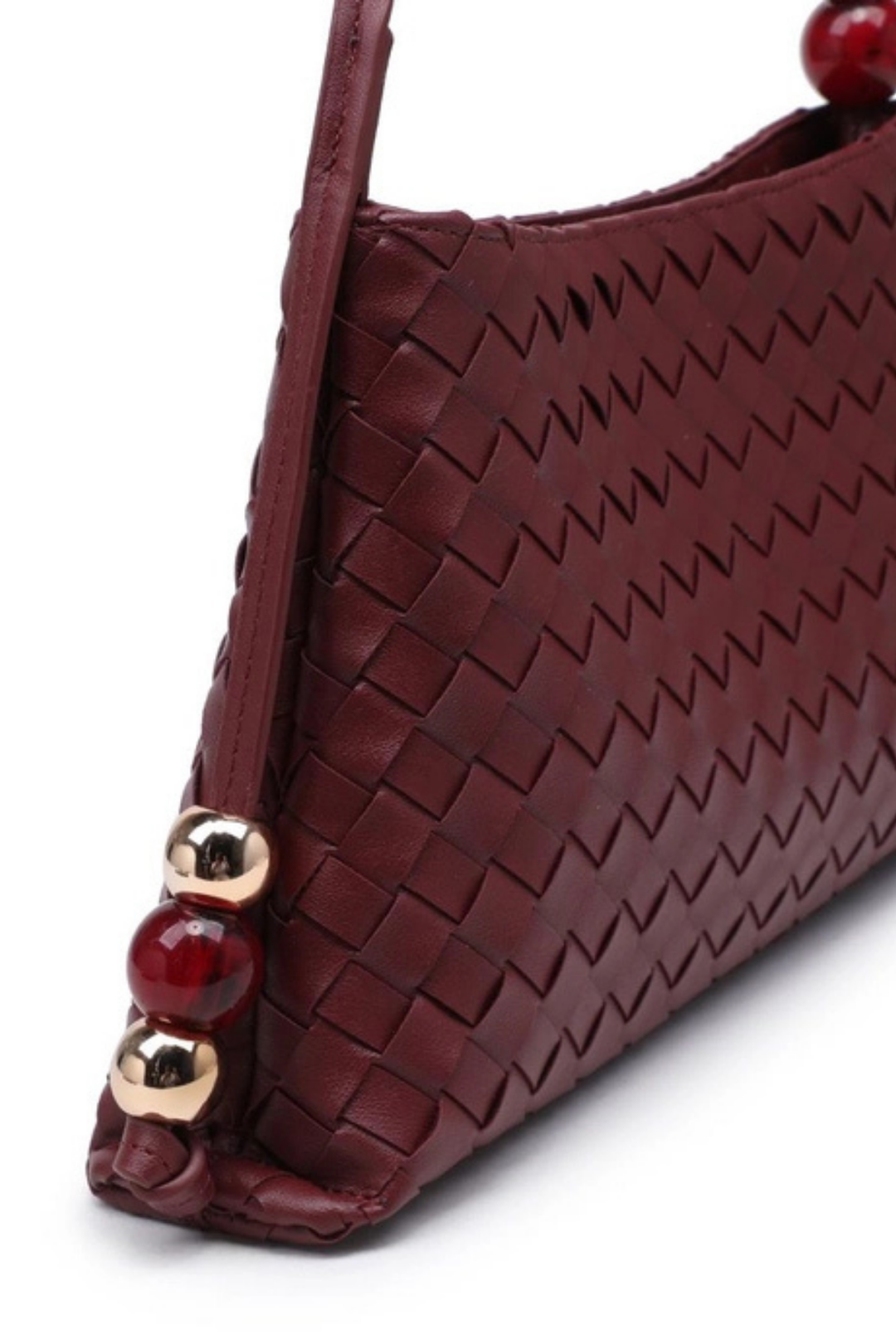 ROMEO SHOULDER BAG - BURG