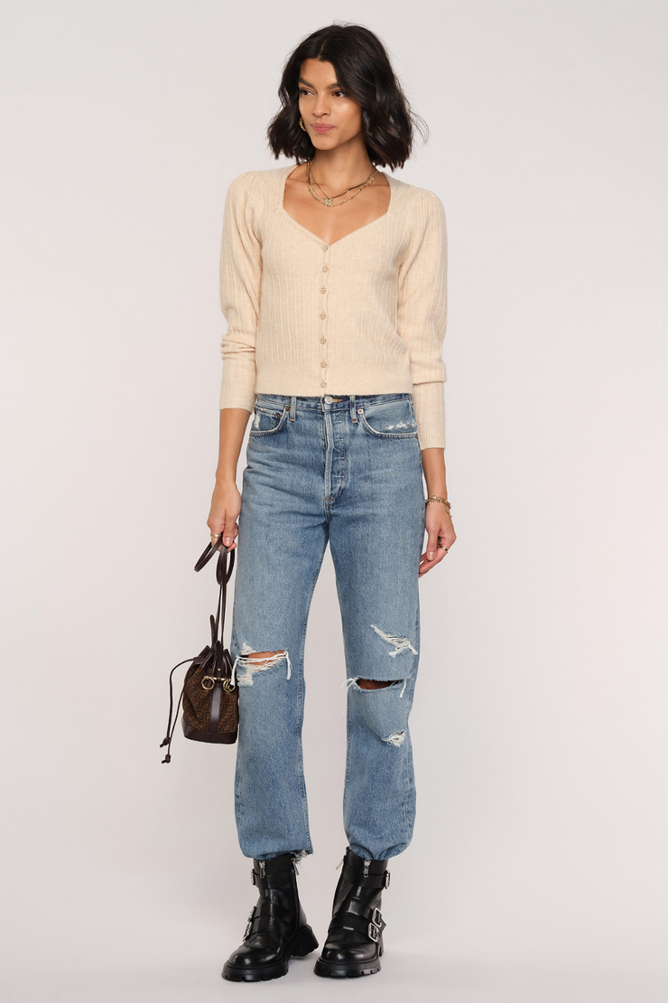 HEARTLOOM Pedretti Cardi- Cream