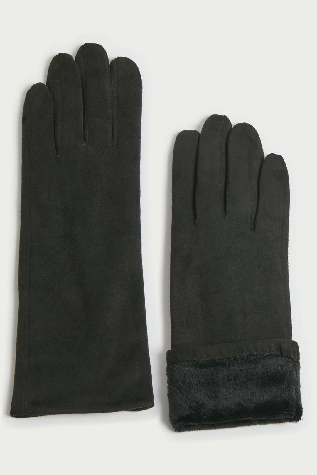 Basic Suede Midi Gloves