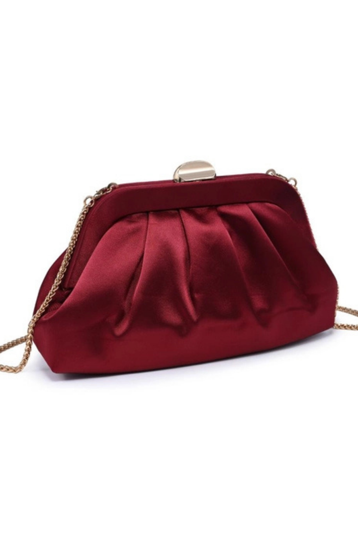 WINTER CLUTCH - BURGUNDY