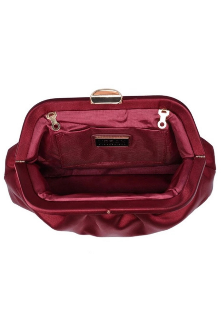 WINTER CLUTCH - BURGUNDY