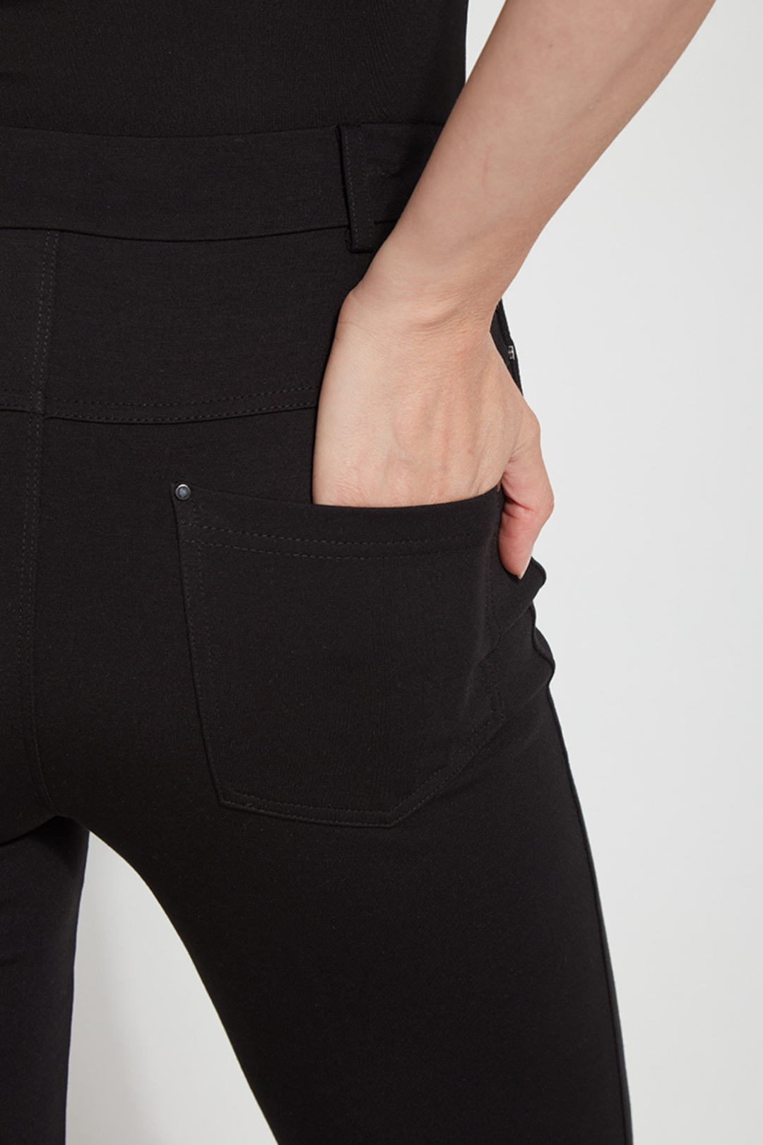 LYSSE | Baby Boot Ankle Pant- Black