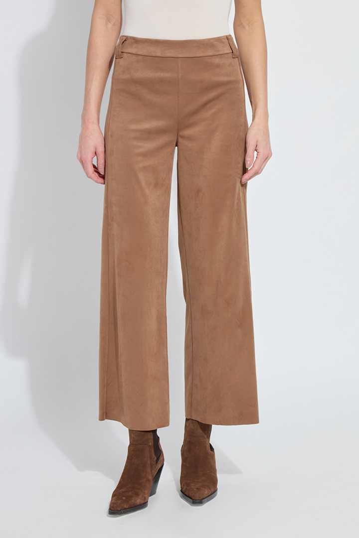 LYSSÉ | Vionette Vegan Suede Trouser