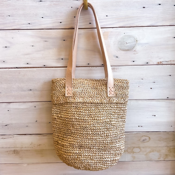 Woven Straw Tote