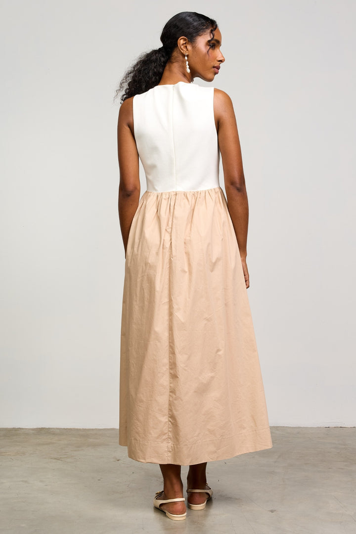 Summer Mix Media Dress