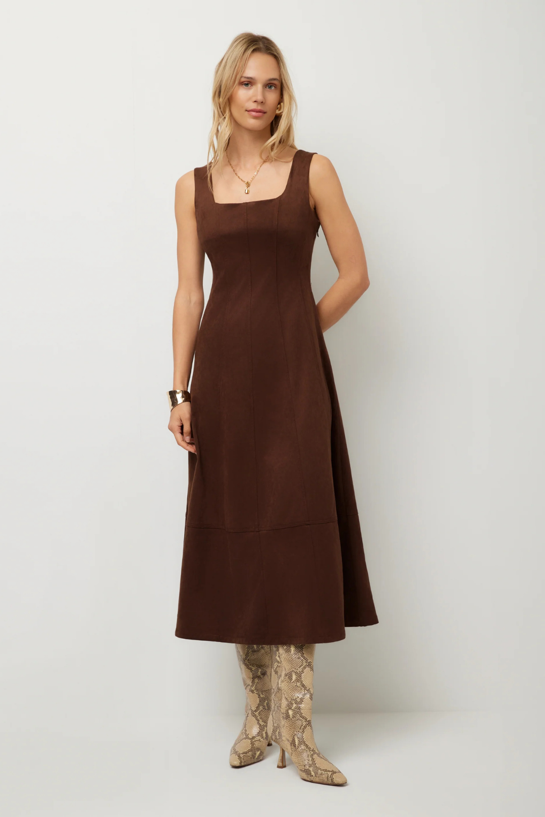 Fifteen Twenty | Madalyn Suede Dress