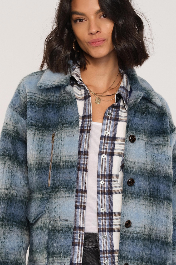 HEARTLOOM Enly Jacket- Blue