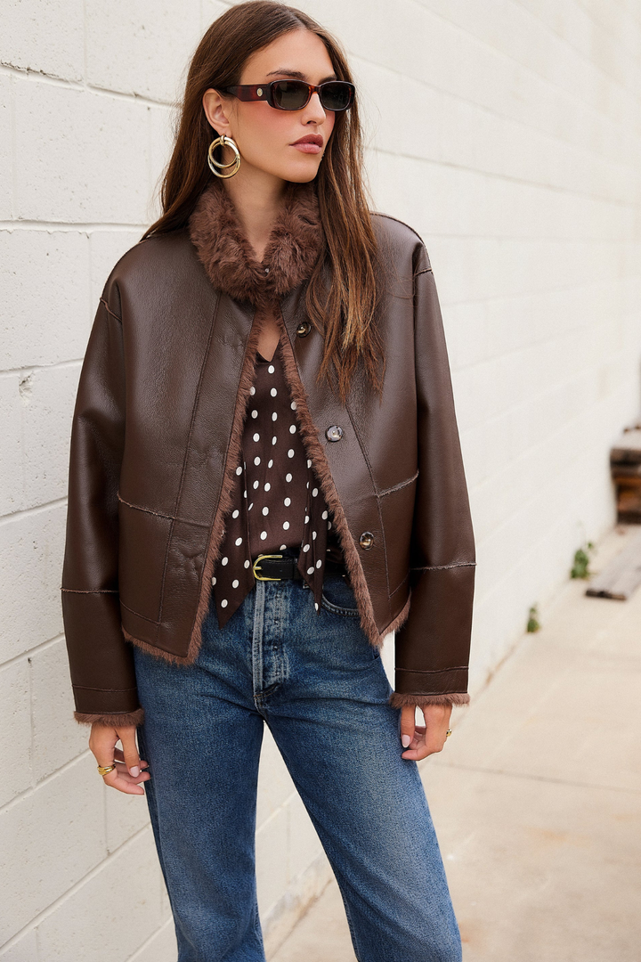 Fifteen Twenty | Mackenzie Reversible Fur Coat
